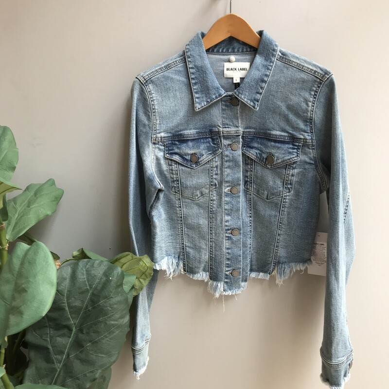 Raw Cut Denim Jacket