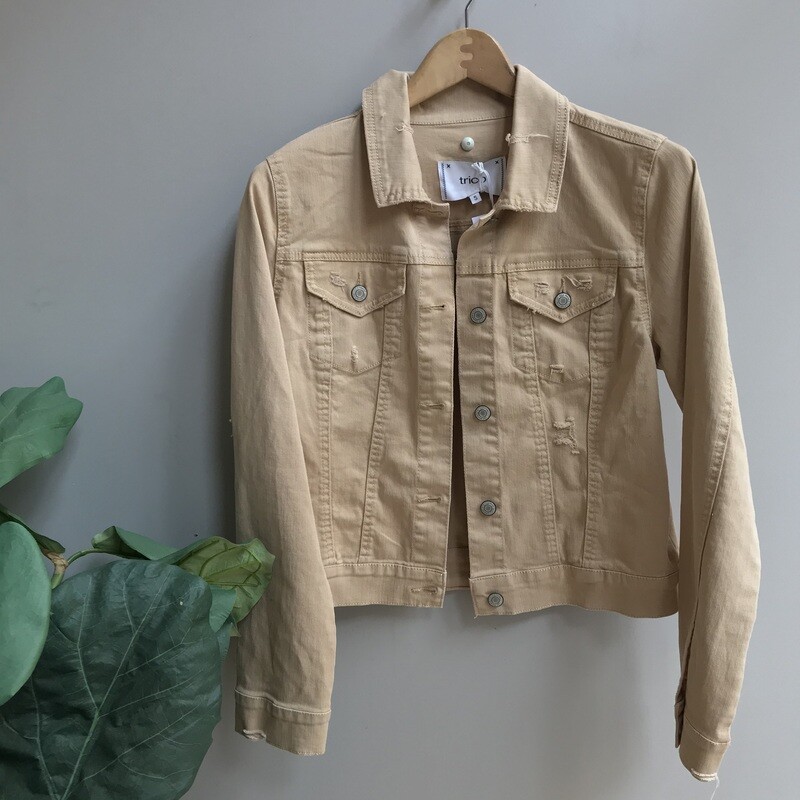 Colored Distressed Jacket