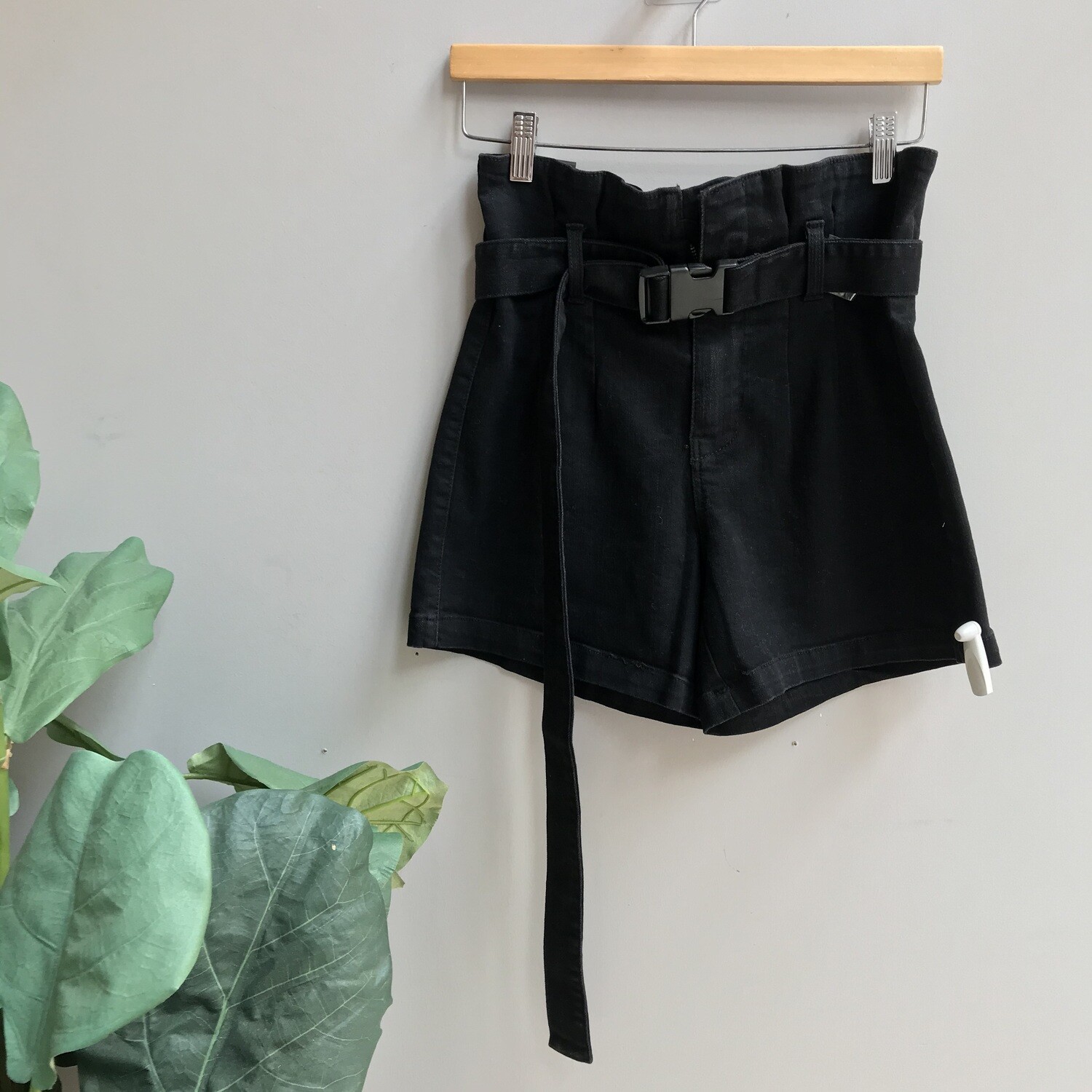 Paper Bag Shorts &amp; Self Belt