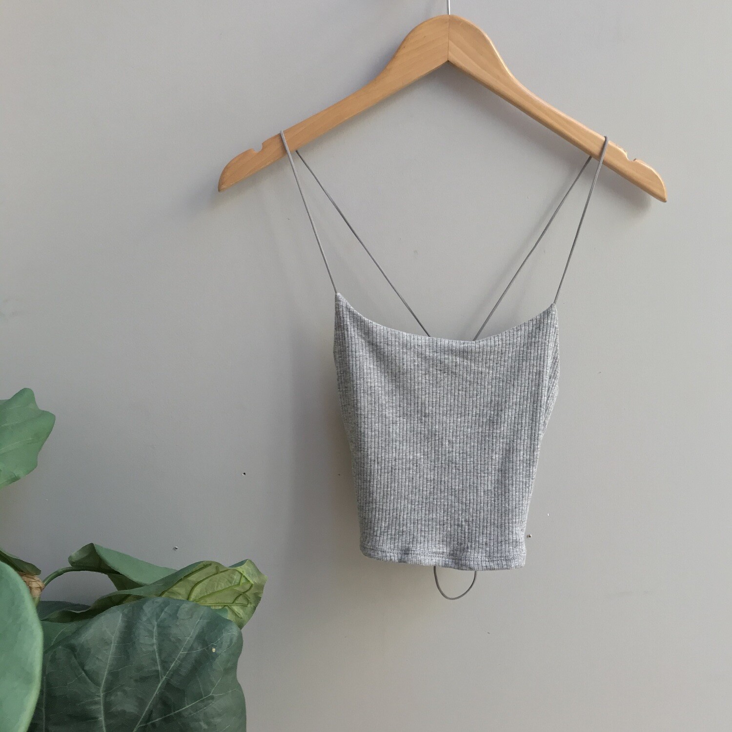 Criss Cross Thin Strap Tank