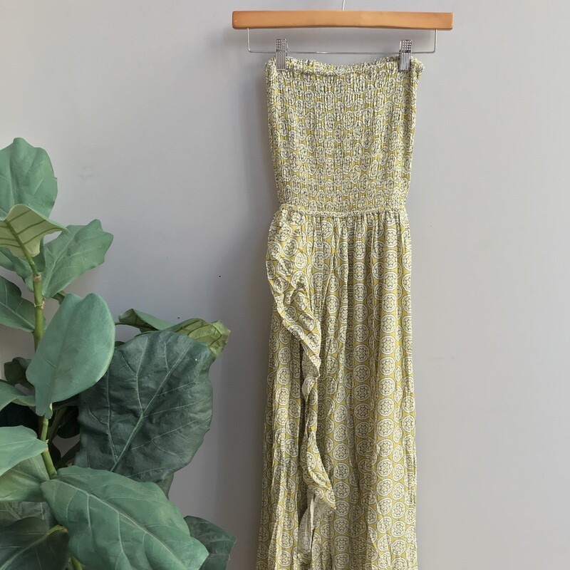 Aztec Print Off-Shoulder Maxi Dress