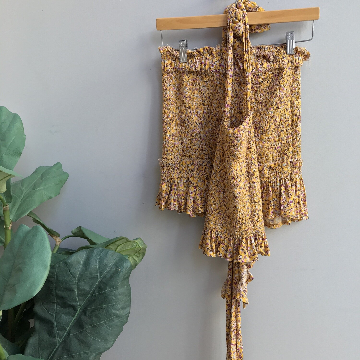 Floral Honey Smocked Set