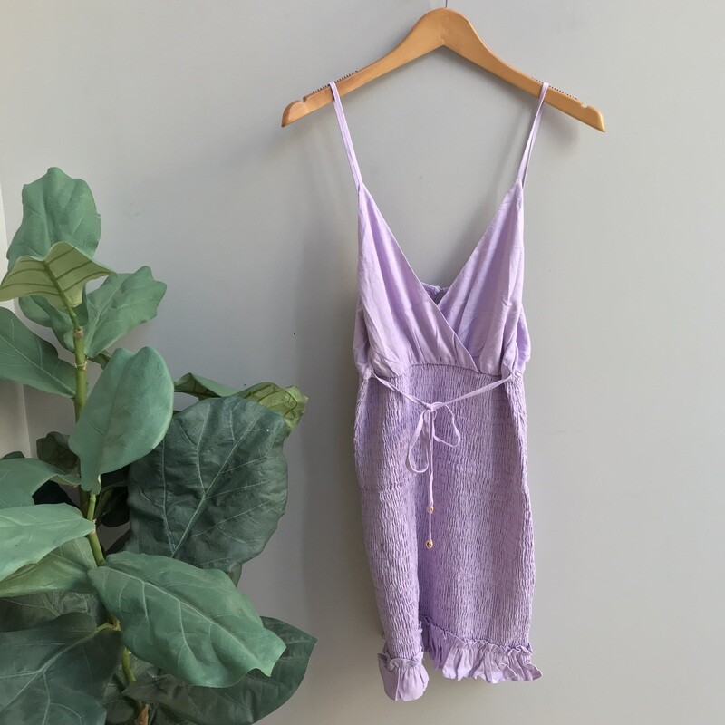 Taylor Solid Smocked Dress