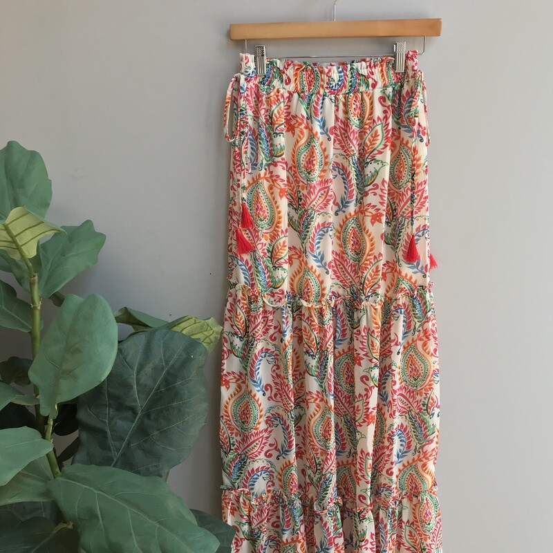 Julia Paisley Tropical Skirt