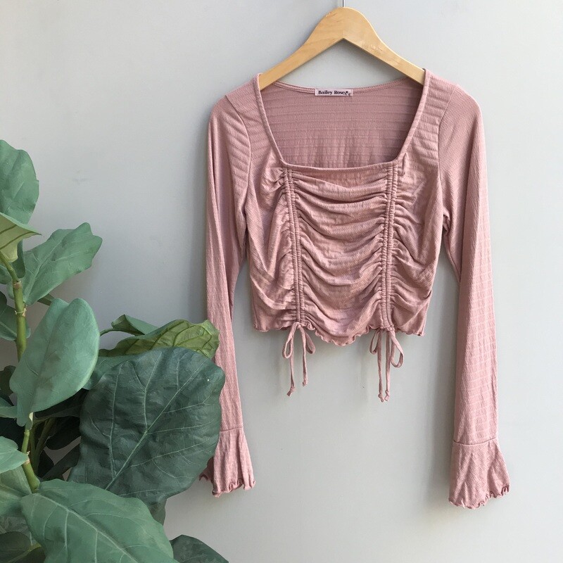 Jordyn Front Ruched Top