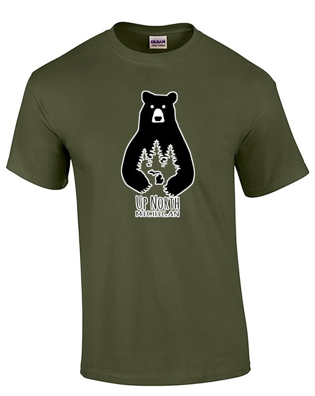 Military Green Up North Bear Hug