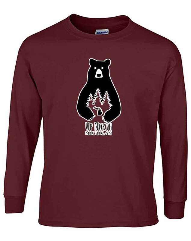 Maroon Up North Bear Hug