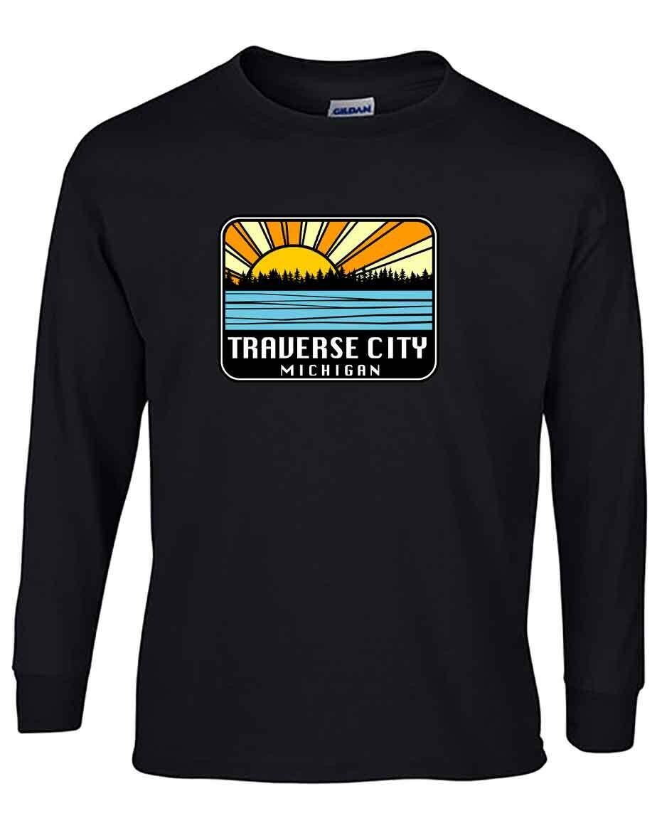 Black Traverse City Sunburst