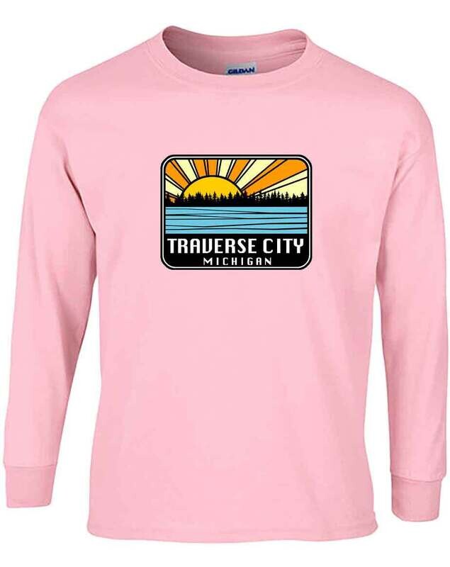 Pink Traverse City Sunburst