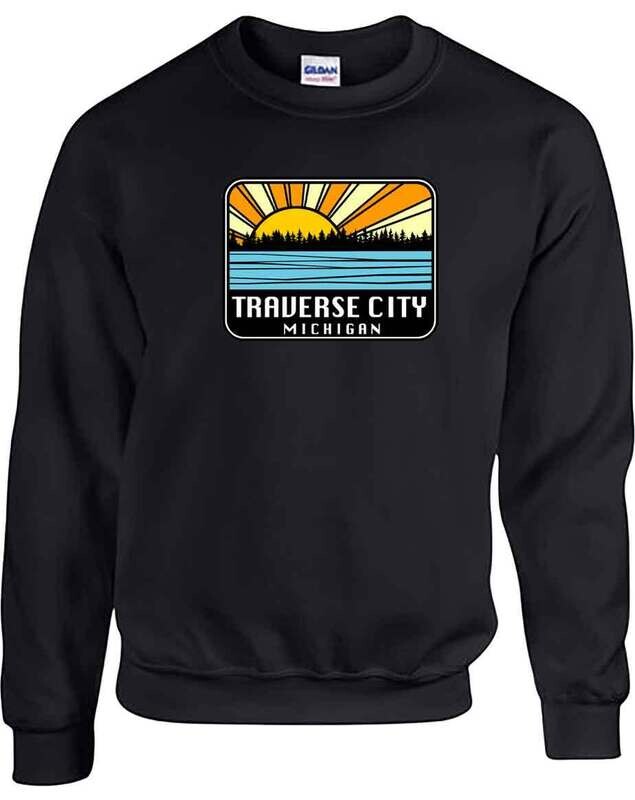 Black Traverse City Sunburst