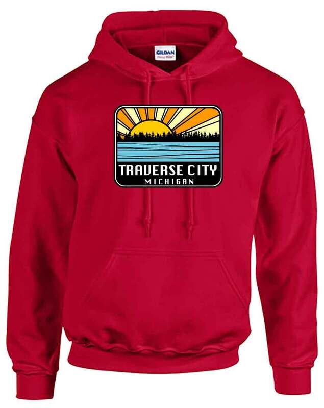 Cherry Red Traverse City Sunburst