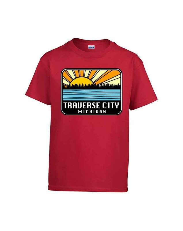 Cherry Red Traverse City Sunburst