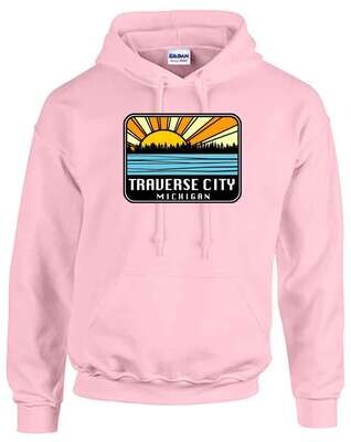 Pink Traverse City Sunburst
