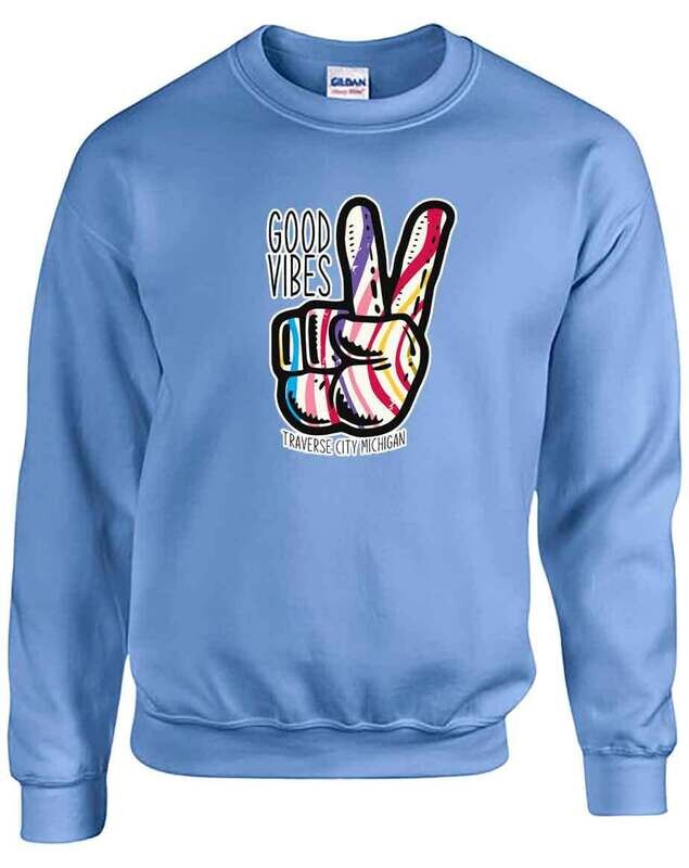 Carolina Blue Traverse City Good Vibes