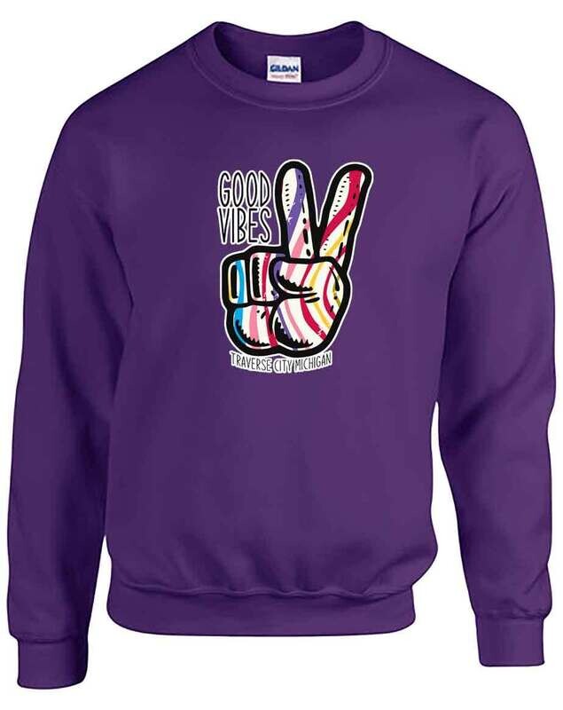 Purple Traverse City Good Vibes