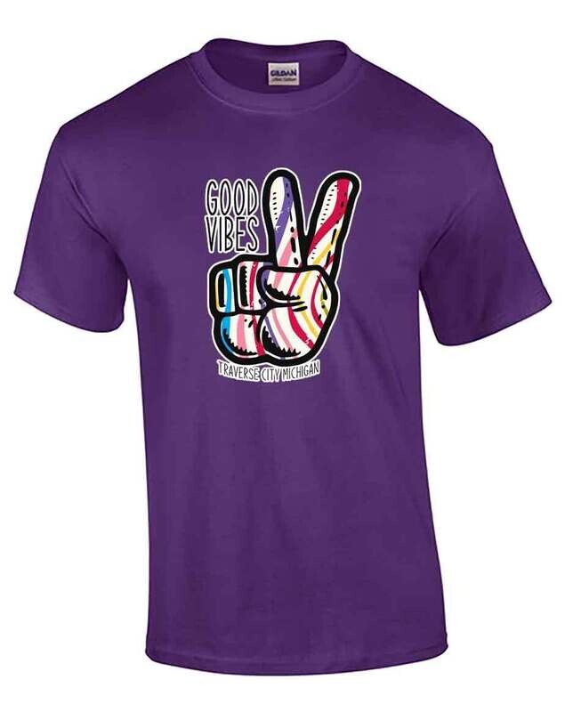 Purple Traverse City Good Vibes