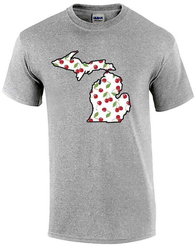 Sports Grey Michigan Cherries