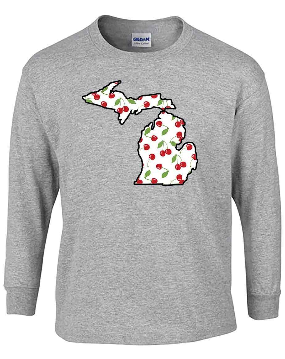 Sports Grey Michigan Cherries