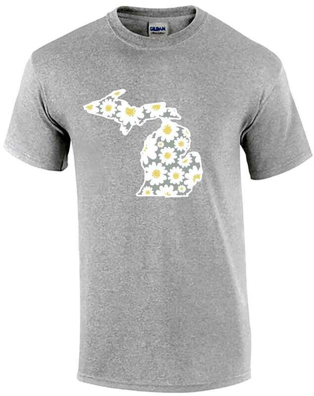 Sports Grey Michigan Daisies