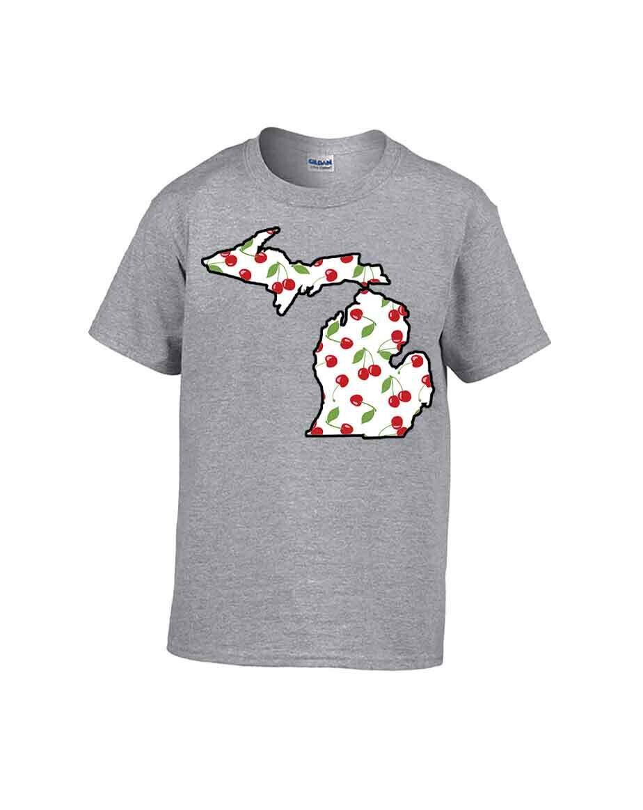 Sports Grey Michigan Cherries