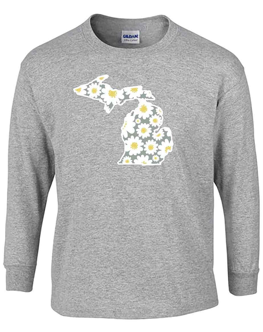 Sports Grey Michigan Daisies
