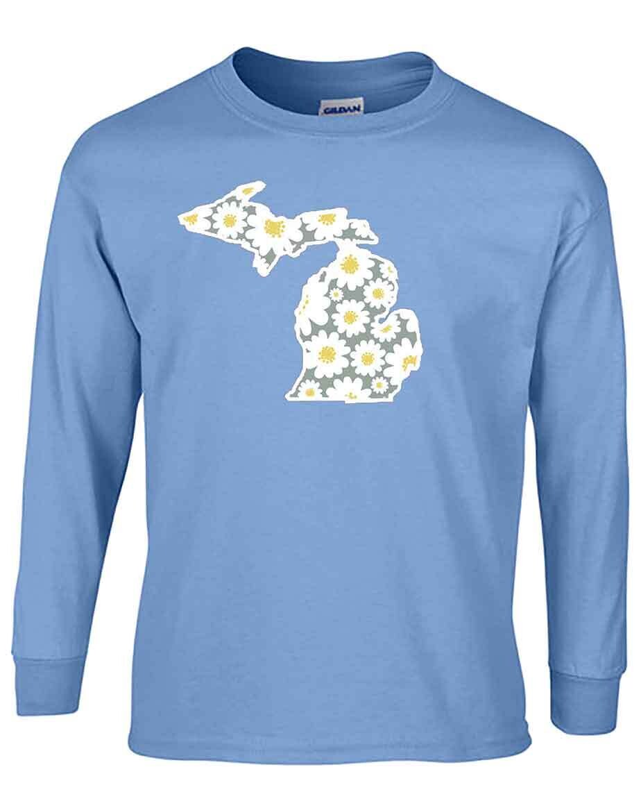 Carolina Blue Michigan Daisies
