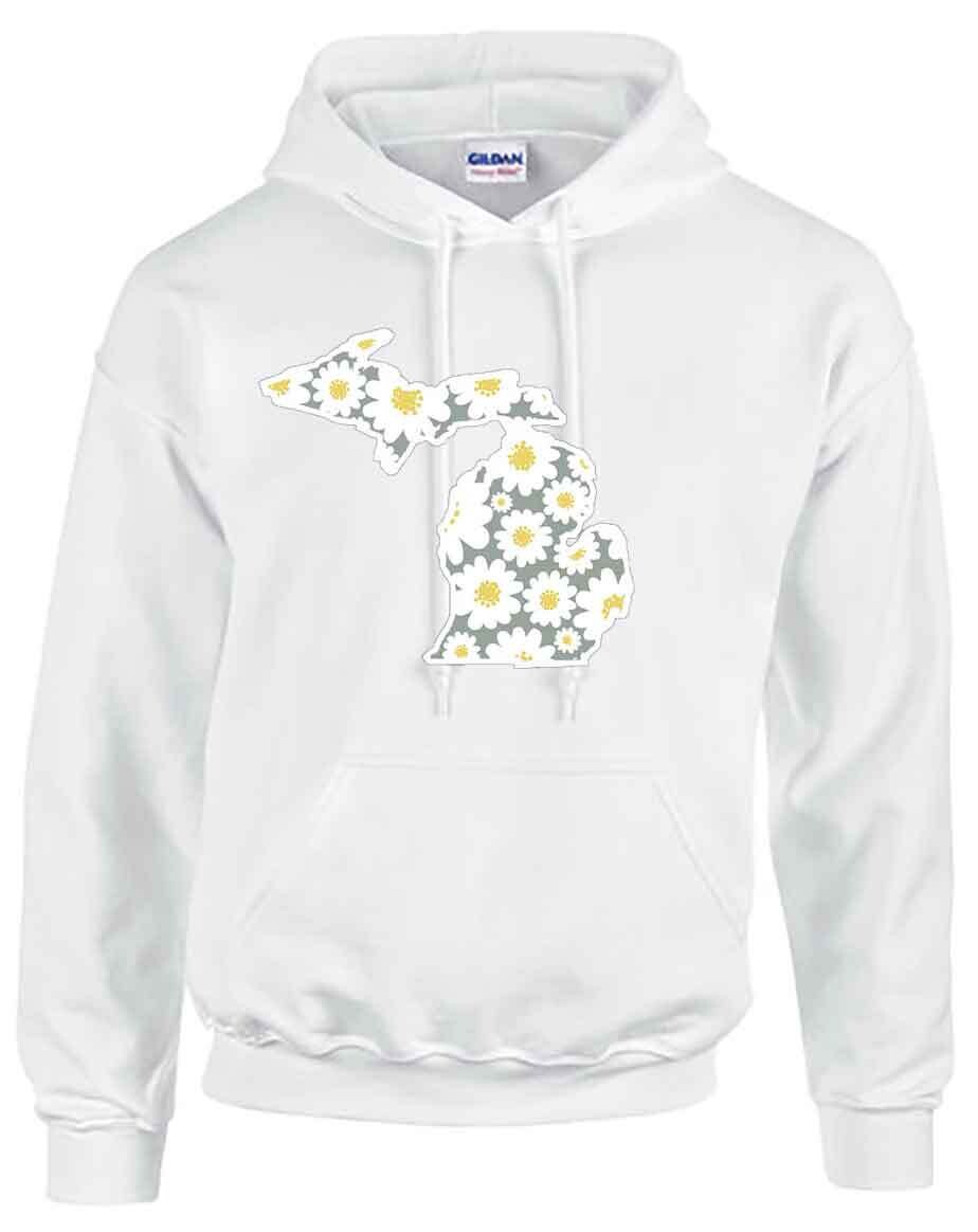 White Michigan Daisies