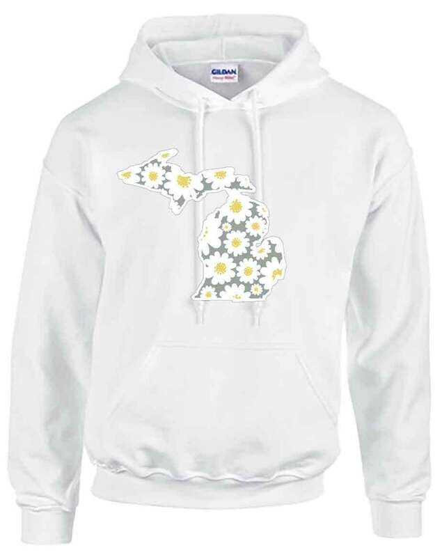 White Michigan Daisies