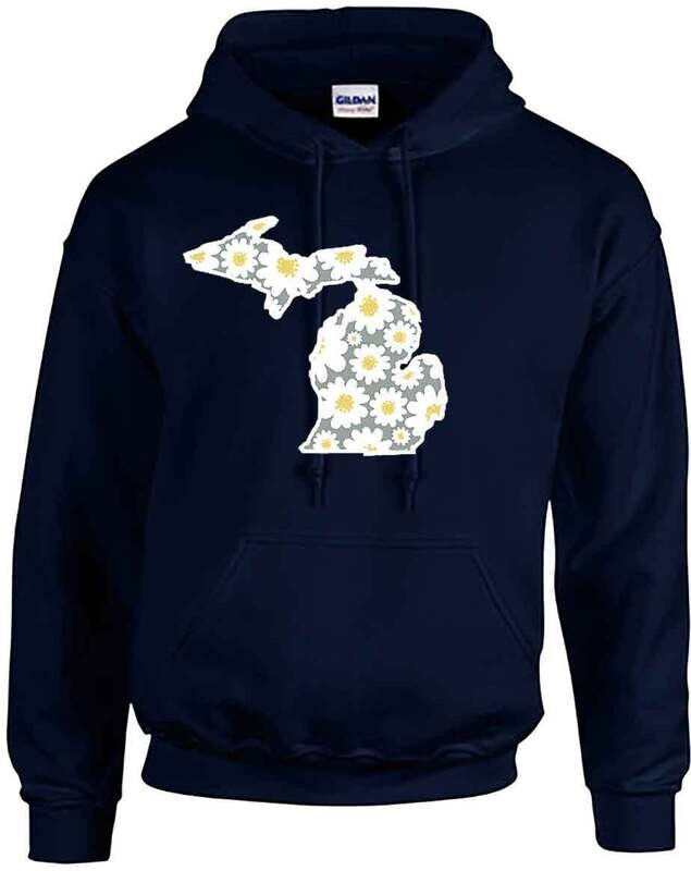 Navy Michigan Daisies