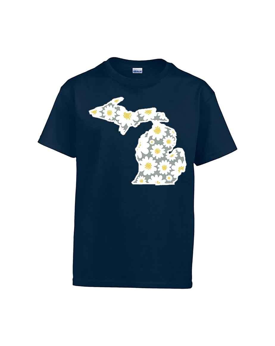 Navy Michigan Daisies