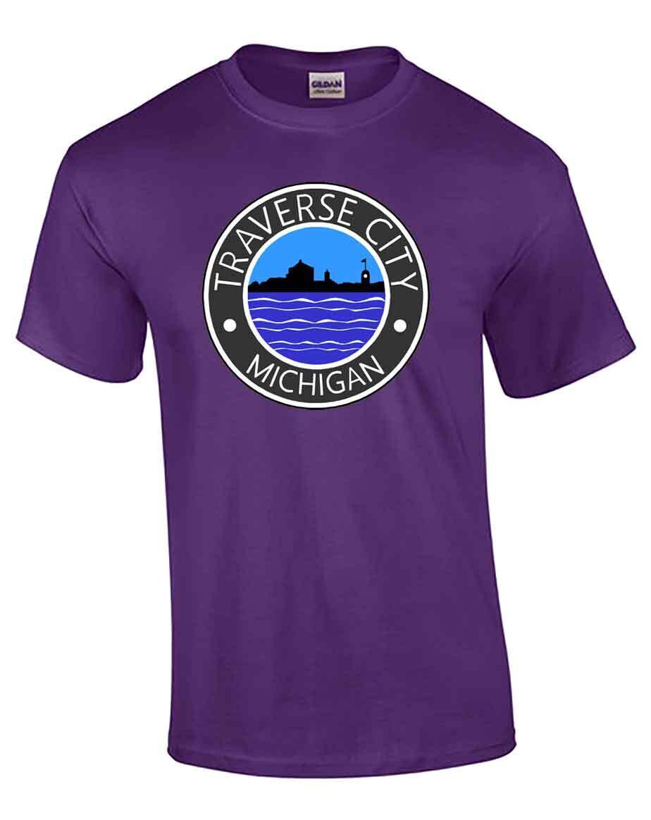 Purple Traverse City Circle
