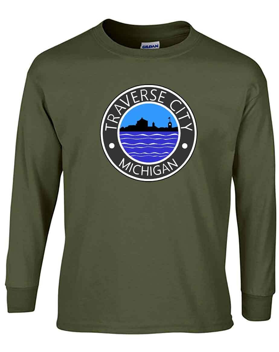 Military Green Traverse City Circle