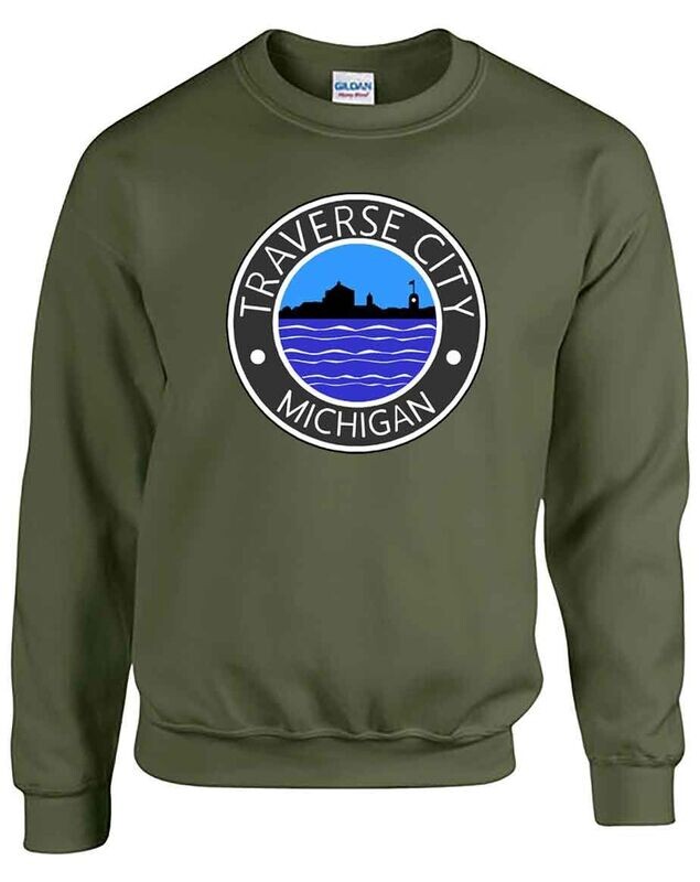 Military Green Traverse City Circle