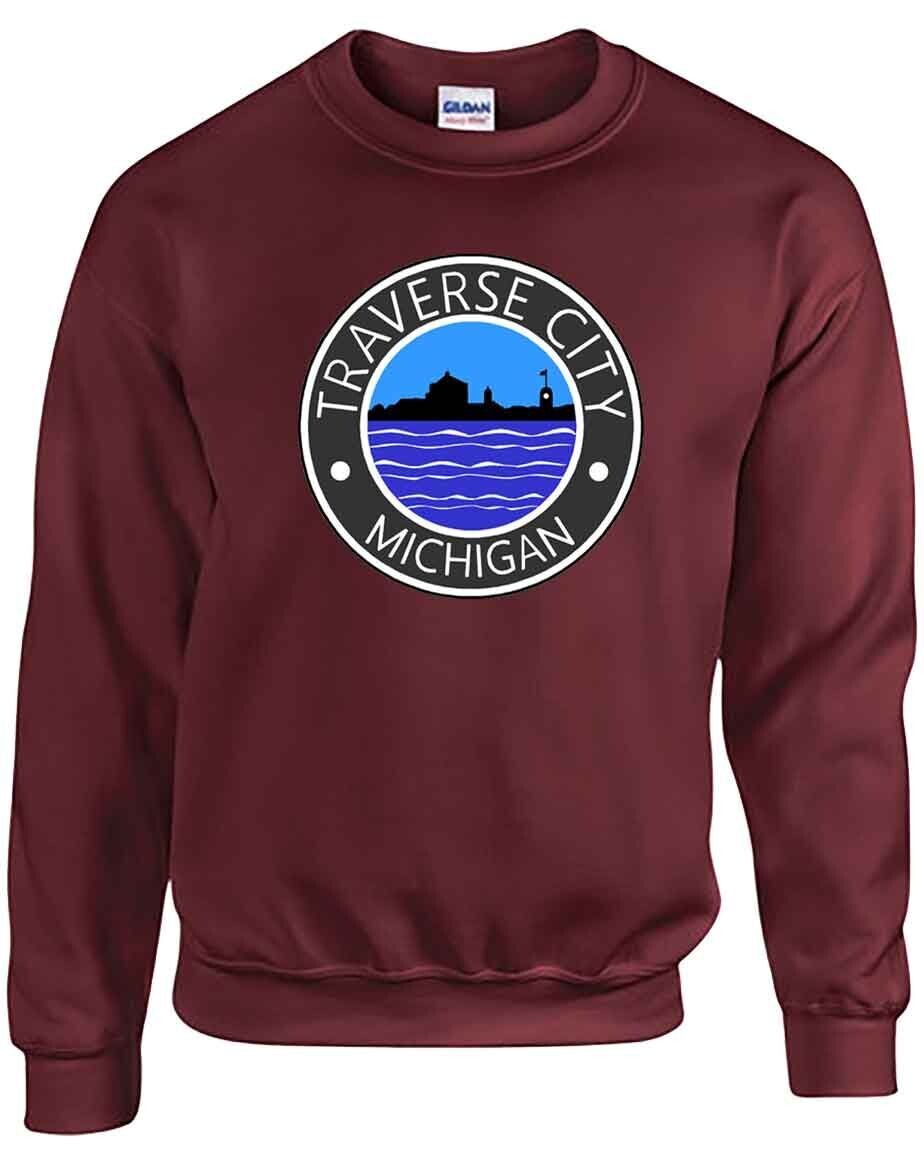Maroon Traverse City Circle