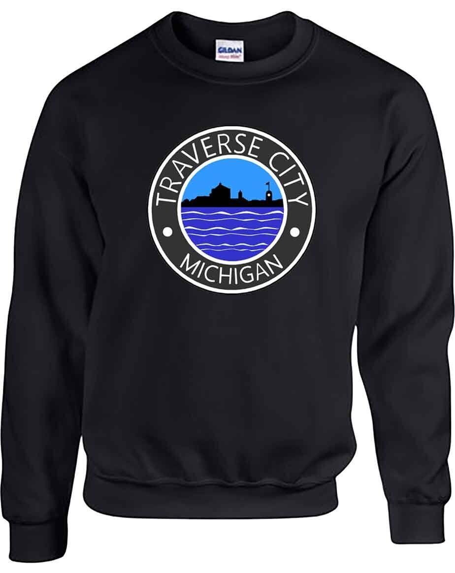 Black Traverse City Circle
