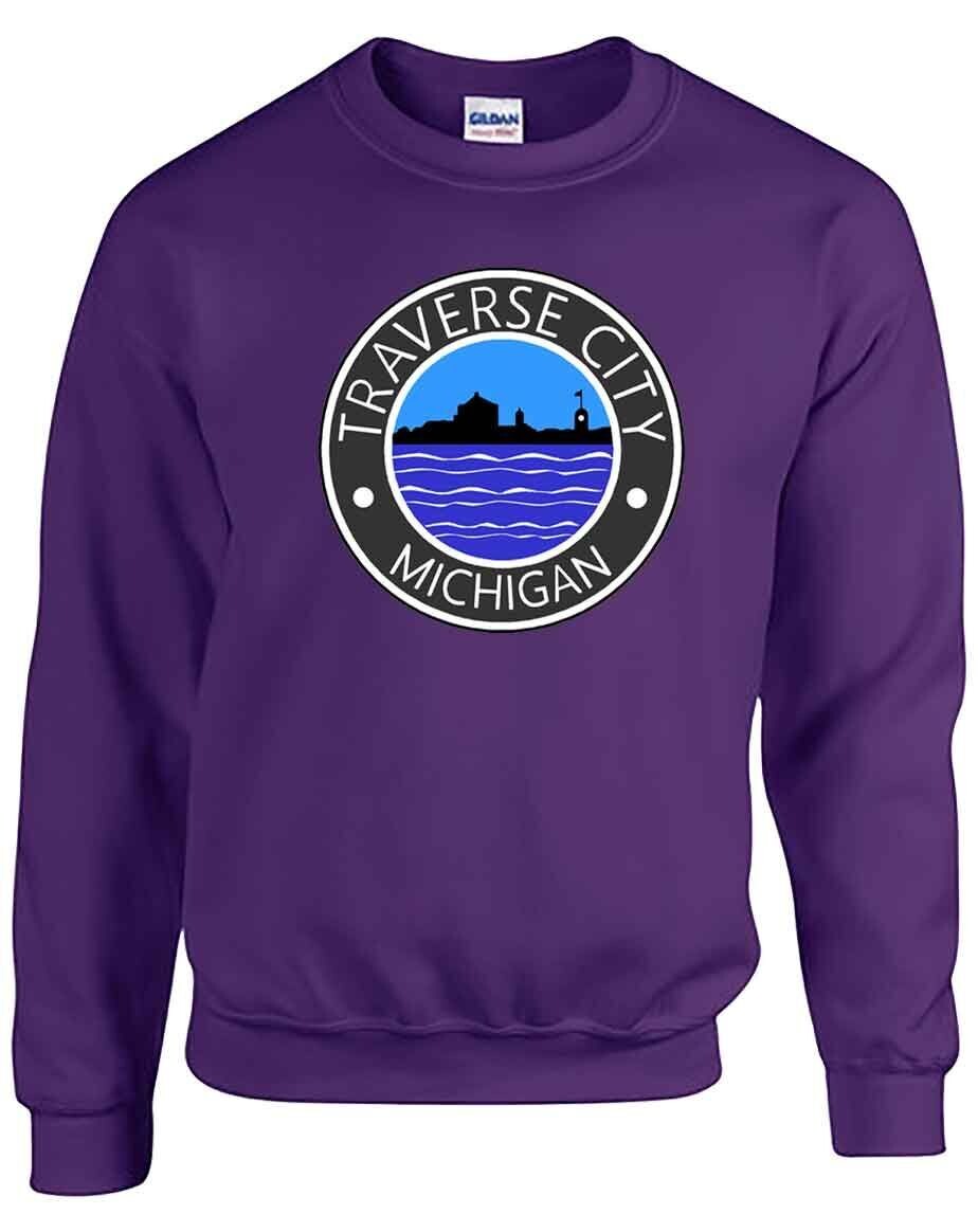 Purple Traverse City Circle