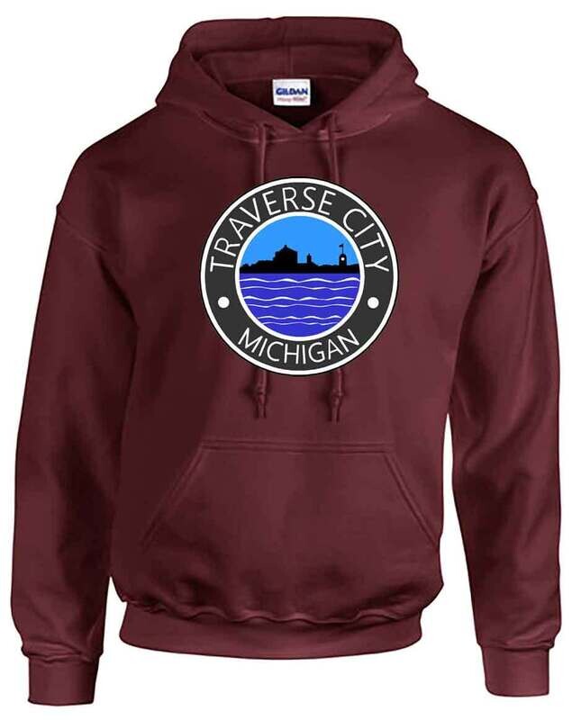 Maroon Traverse City Circle