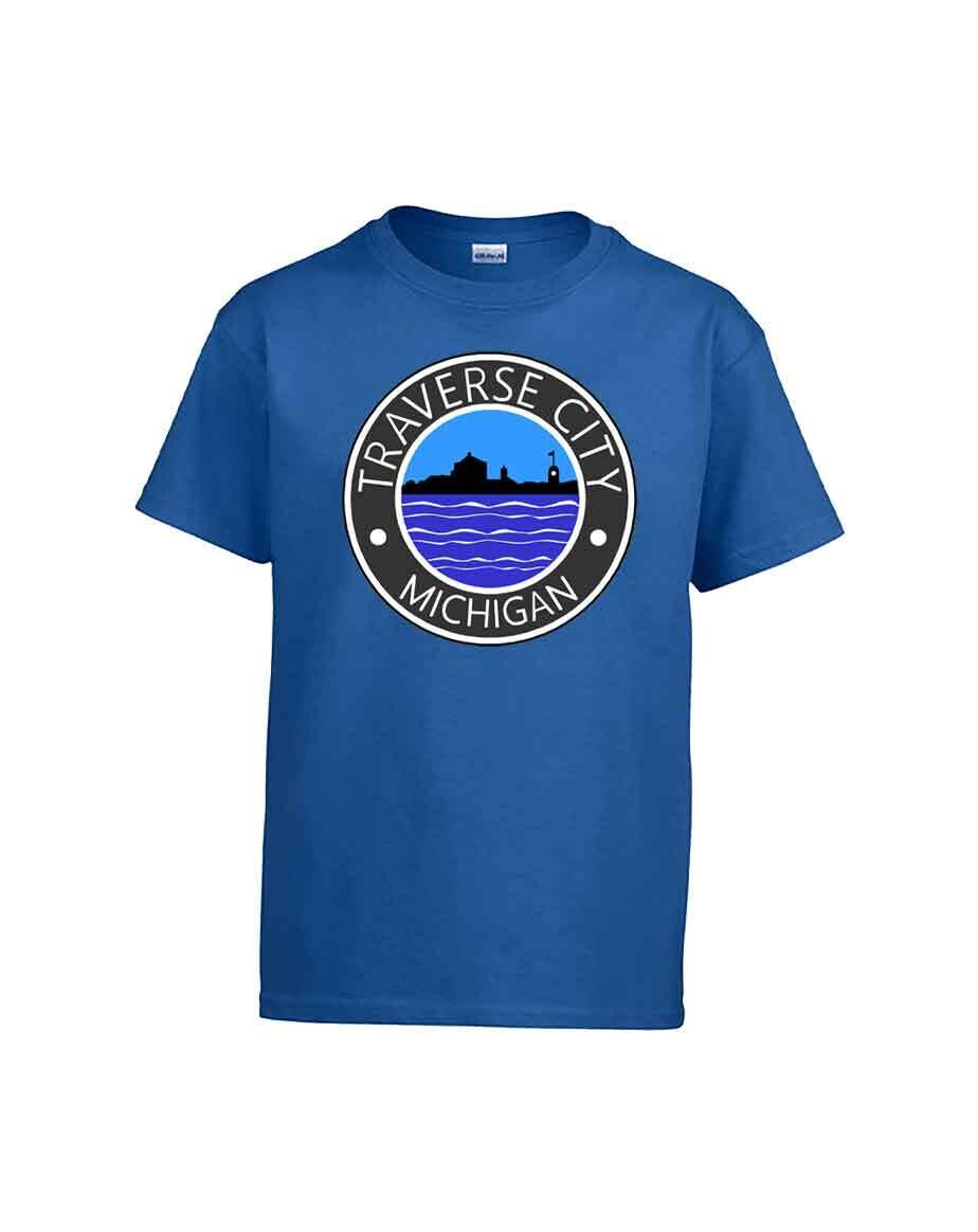 Royal Blue Traverse City Circle