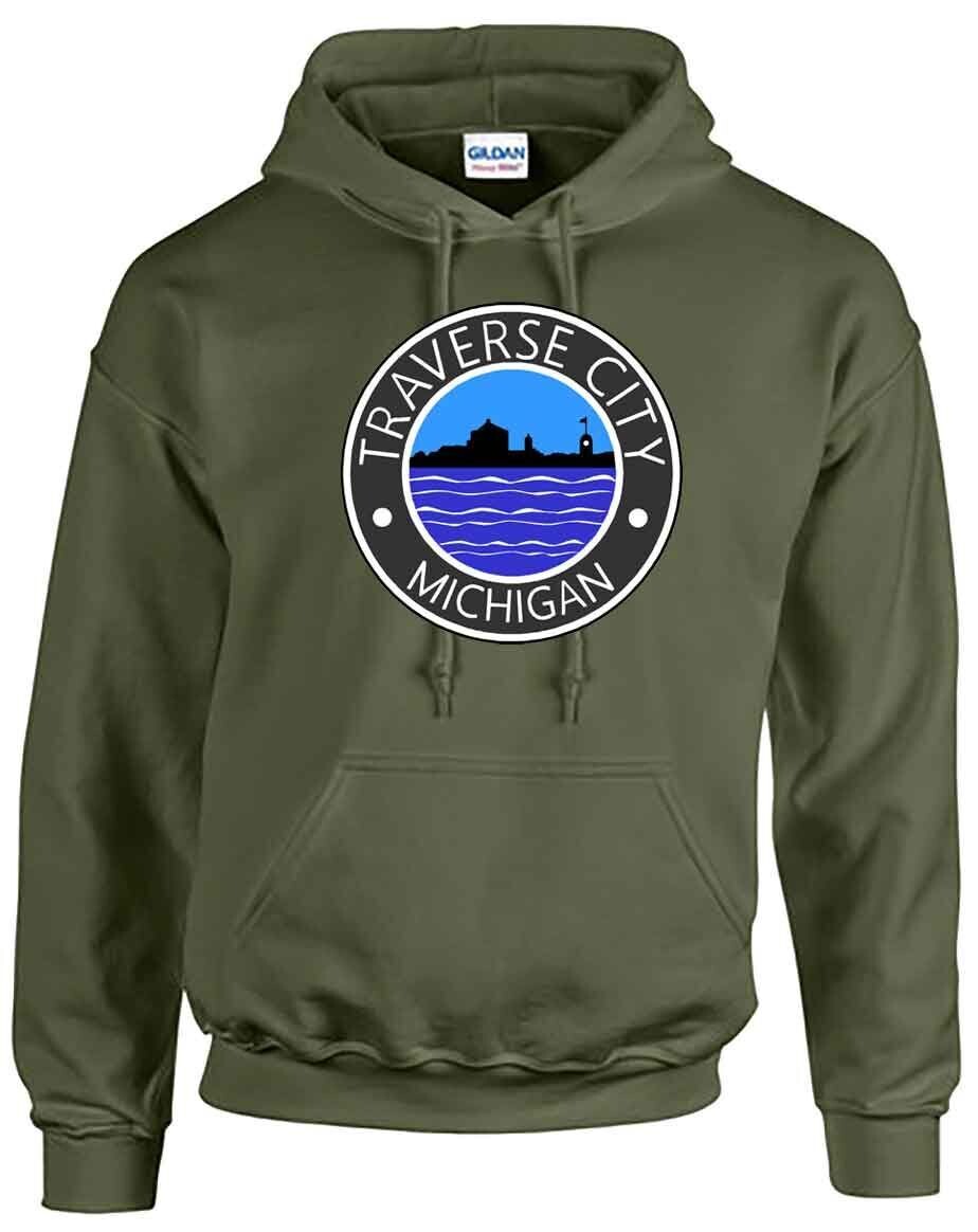 Military Green Traverse City Circle