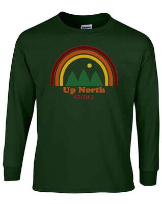 Forest Green Up North Rainbow