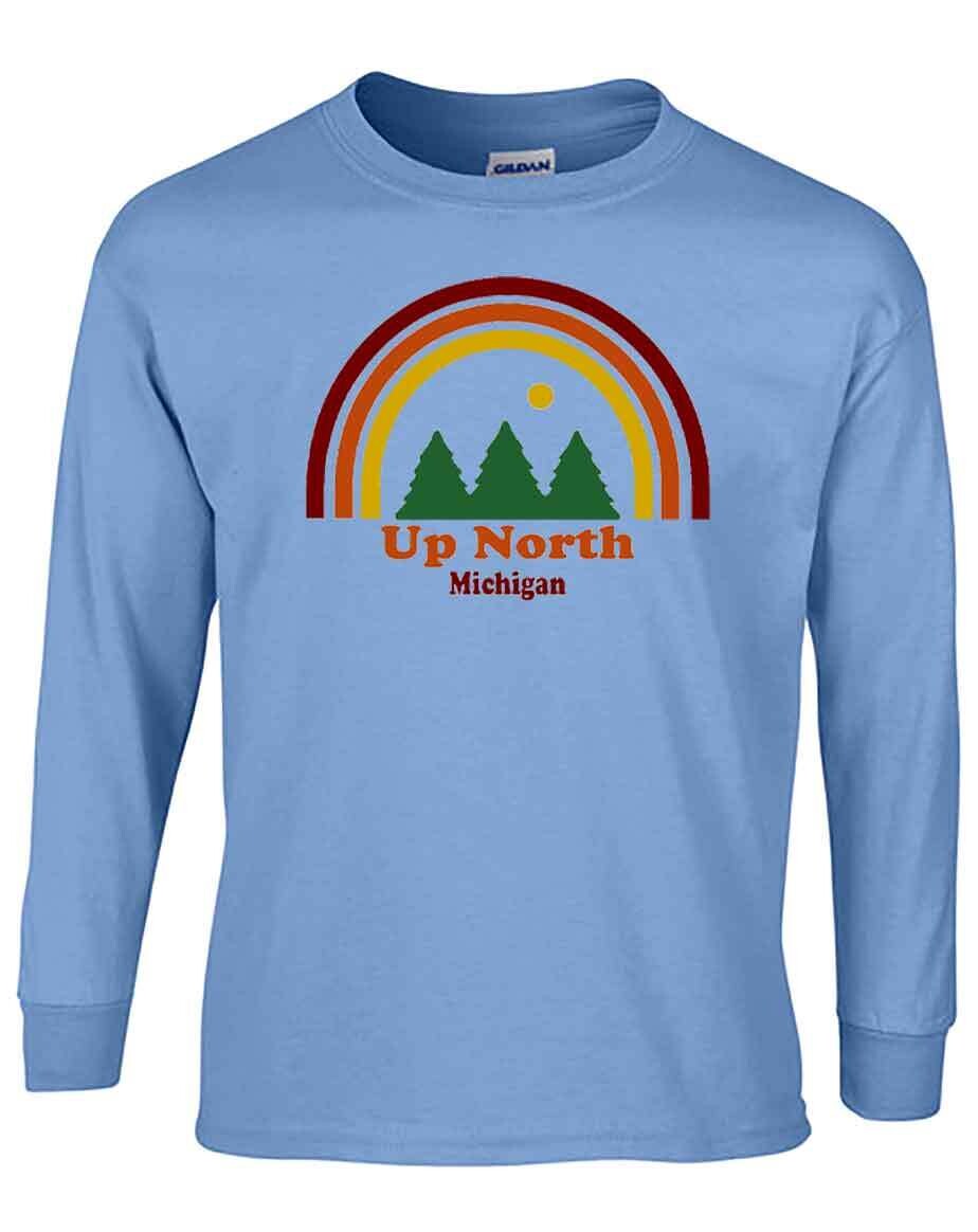 Carolina Blue Up North Rainbow