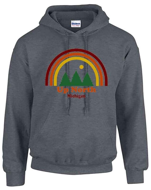 Charcoal Up North Rainbow
