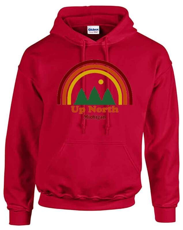 Cherry Red Up North Rainbow