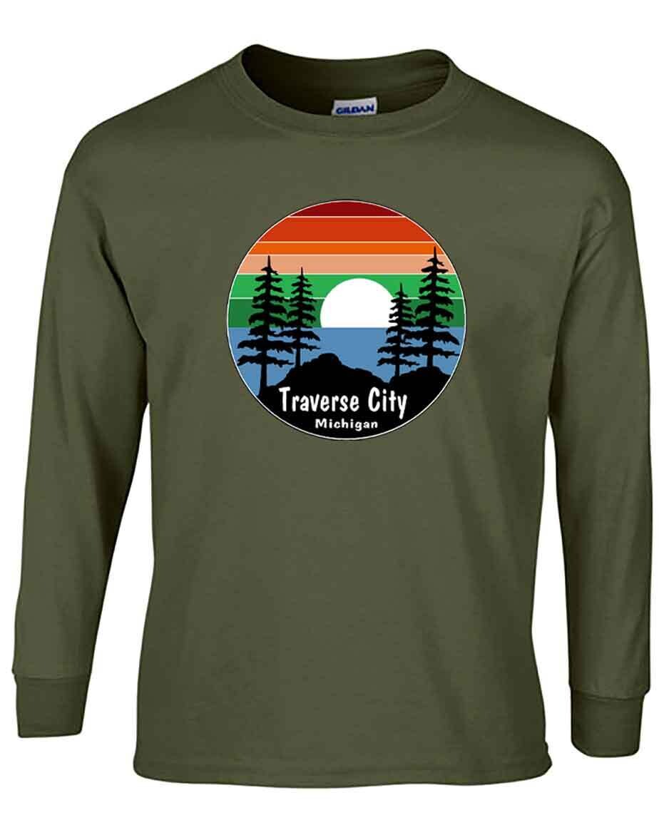 Military Green TC Sunset