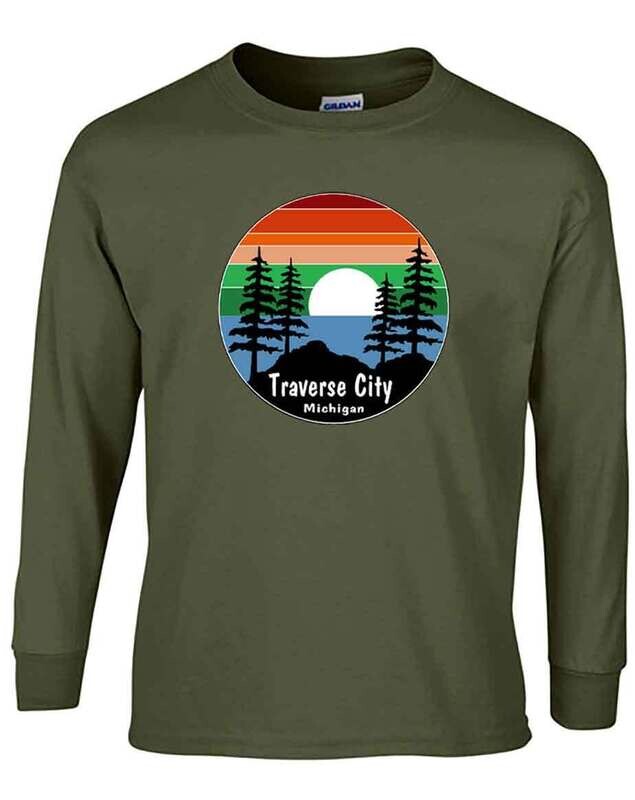 Military Green TC Sunset