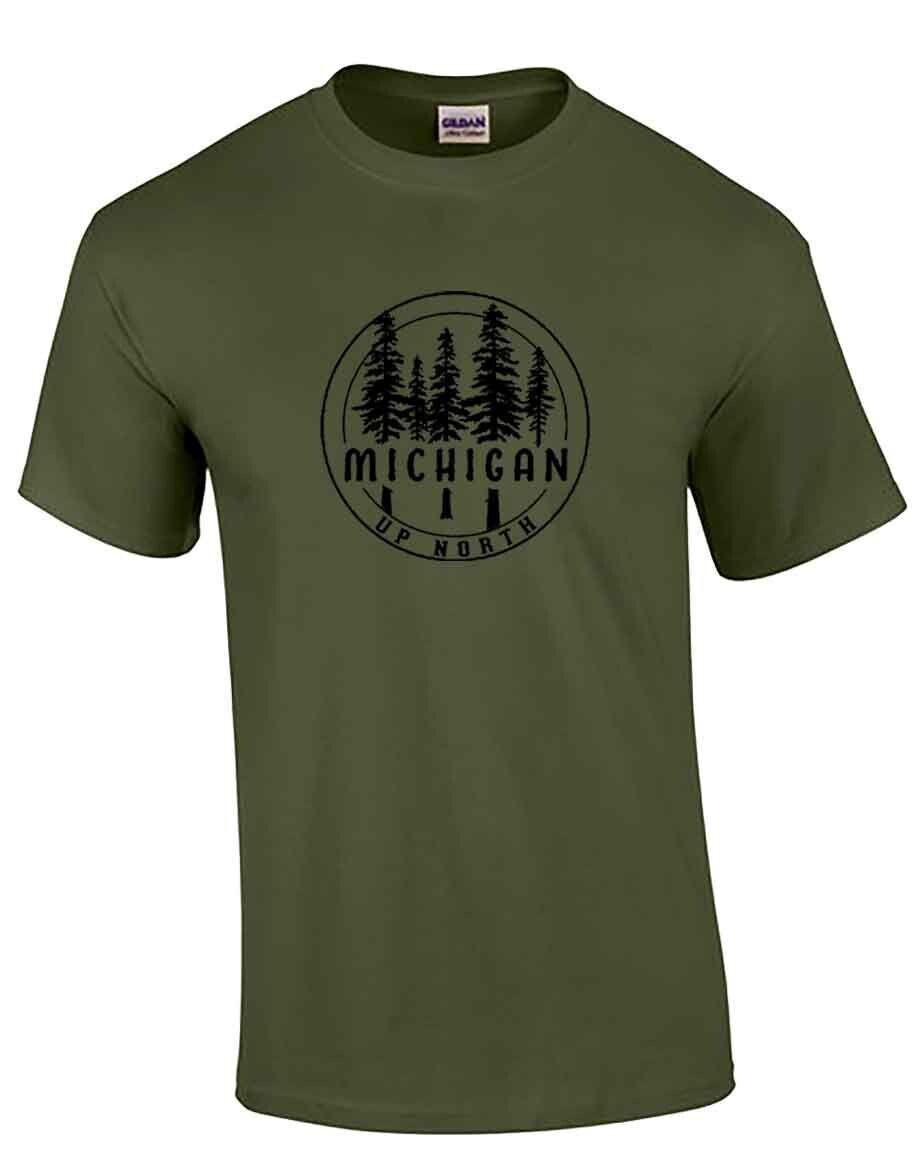 Up North Pine Circle Military Gree