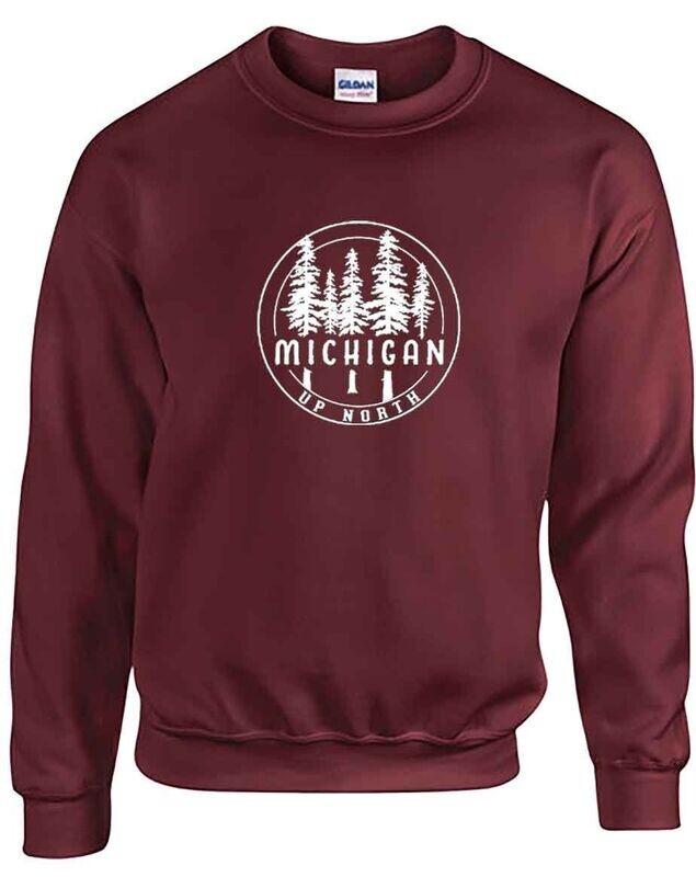 Up North Pine Circle Maroon