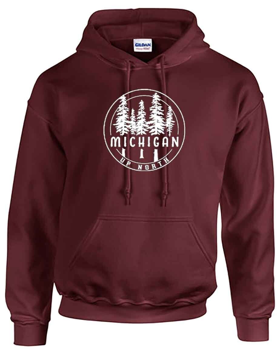 Up North Pine Circle Maroon