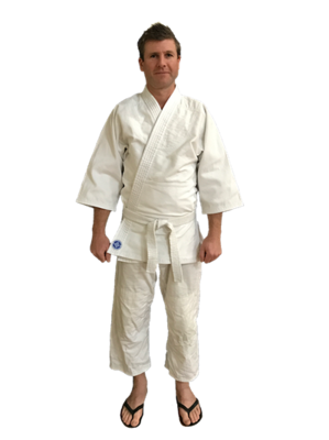 Aikidogi - Premium, single weave, white uniforms