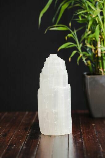 Selenite Lamp